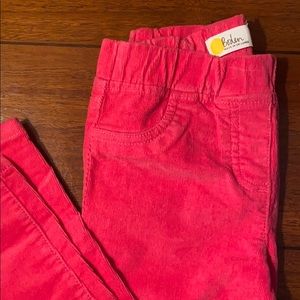 NWOT hot pink Mini Boden pants